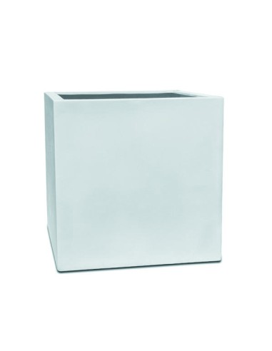 Vaso moderno Square white lite 60x60x60
